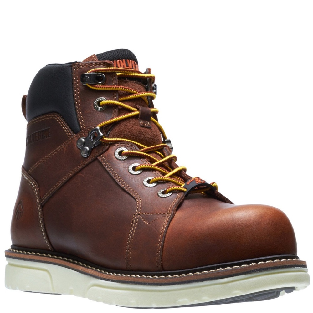 Wolverine Brown Leather Men's Boots